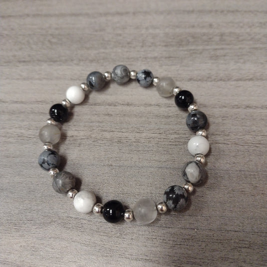 Various Natural Stone Bracelet